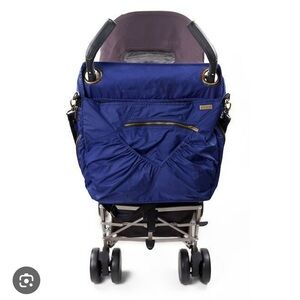 NWT BABYCARGO MIDNIGHT BLUE 2 in 1 UNIVERSAL STROLLER BAG AND TOTE
